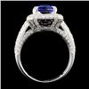 Image 3 : 18K Gold 2.99ct Tanzanite & 1.13ctw Diamond Ring