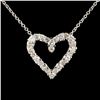 Image 1 : 14K Gold 0.76ctw Diamond Pendant