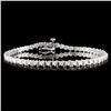 Image 1 : 14K Gold 1.00ctw Diamond Bracelet