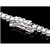 Image 2 : ^18k White Gold 6.00ct Diamond Necklace