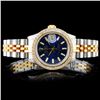 Image 1 : Rolex YG/SS DateJust 2.00ct Diamond Ladies Wristwa