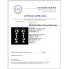 Image 3 : 18K Gold 0.68ctw Diamond Earrings