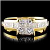 Image 1 : 18K Gold 1.50ctw Diamond Ring