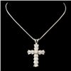 Image 2 : 14K Gold 1.29ctw Diamond Pendant