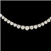 Image 2 : 14K Gold 8.68ctw Diamond Necklace