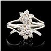 Image 1 : 14K Gold 0.62ctw Diamond Ring