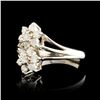 Image 2 : 14K Gold 0.62ctw Diamond Ring