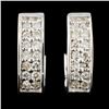 Image 1 : 14K Gold 0.42ctw Diamond Earrings