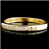 Image 2 : 14K Gold 0.30ctw Diamond Ring