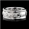 Image 3 : 18K White Gold 1.03ct Diamond Ring