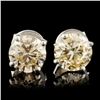 Image 1 : 14K Gold 2.06ctw Diamond Stud Earrings