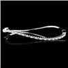 Image 1 : 14K Gold 0.48ctw Fancy Diamond Bangle