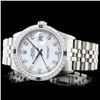 Image 2 : Rolex DateJust Diamond 36mm Wristwatch