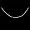 Image 2 : 18K Gold 9.20ctw Diamond Necklace