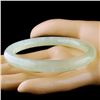 Image 2 : Chinese Fine Jadeite Green Bangle