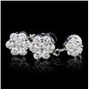 Image 2 : 18K Gold 2.68ct Diamond Earrings