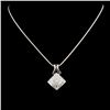 Image 2 : 18K Gold 1.90ctw Diamond Pendant