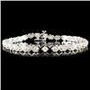 Image 1 : 14K Gold 2.00ctw Diamond Bracelet