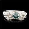 Image 1 : 14K Gold 0.85ctw Diamond Ring