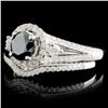 Image 2 : 18K Gold 1.47ctw Fancy Color Diamond Ring