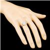 Image 3 : 14K Gold 1.09ctw Diamond Ring