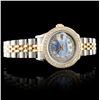 Image 2 : Rolex DateJust 18K/SS Diamond Ladies Watch