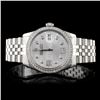 Image 1 : Rolex SS DateJust Diamond Men's Wristwatch