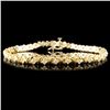 Image 1 : 14K Gold 1.00ctw Diamond Bracelet