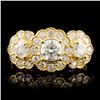 Image 1 : 14K Gold 1.60ctw Diamond Ring