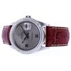 Image 3 : Rolex DateJust Diamond Slate Dial 36MM Wristwatch