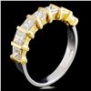 Image 1 : 18K TT Gold 1.20ctw Diamond Ring