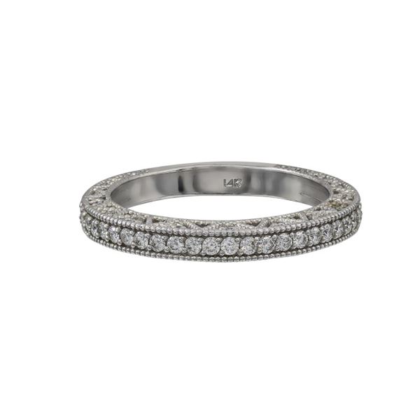 14k White Gold 0.45ctw Diamond Ring