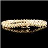 Image 2 : 14K Gold 2.00ctw Diamond Bracelet