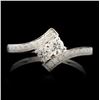 Image 1 : 14K Gold 0.31ctw Diamond Ring