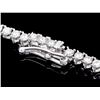 Image 2 : 18k White Gold 6.00ct Diamond Necklace
