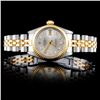 Image 1 : Rolex YG/SS DateJust Ladies Diamond Wristwatch