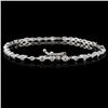 Image 2 : 18K White Gold 2.00ctw Diamond Bracelet