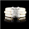 Image 1 : 14K Gold 1.66ctw Diamond Ring