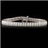 Image 1 : 14K Gold 2.72ctw Diamond Bracelet