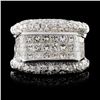 Image 1 : 18K White Gold 2.75ctw Diamond Ring