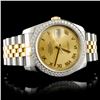 Image 3 : Rolex DateJust 116233 18K YG/SS Diamond 36MM Watch