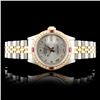 Image 1 : Rolex DateJust 18K/SS 1.00ct Diamond Ladies Watch