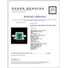 Image 4 : 14K White Gold 1.35ct Emerald & 1.64ct Diamond Rin