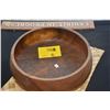 Image 1 : 13" MONKEY POD WOOD BOWL BY ALII WOODS HAWAII