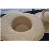 Image 3 : COLLECTION OF WOVEN HATS (3 PCS) (DOES NOT INCLUDE STAND)