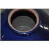 Image 4 : LARGE THROWN CERAMIC OVOID JAR W/COVER; SIGNED BY ARTIST (18 1/2" X 14 1/2")