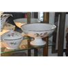 Image 2 : COLLECTION OF PEDESTAL BOWLS, COVERED DISHES & PORTUGAL BOWL (5 PCS)