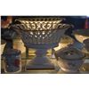 Image 3 : COLLECTION OF PEDESTAL BOWLS, COVERED DISHES & PORTUGAL BOWL (5 PCS)