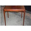 Image 5 : OHIA WOOD & BRAZILIAN MAHOGANY GAME TABLE W/JAPANESE JOINERY, MADE BY ROGER WORLDIE, CA. 1980'S (29"