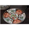 Image 3 : ASSORTED IMARI DISHES (15 PCS) (DOES NOT INCLUDE STAND)